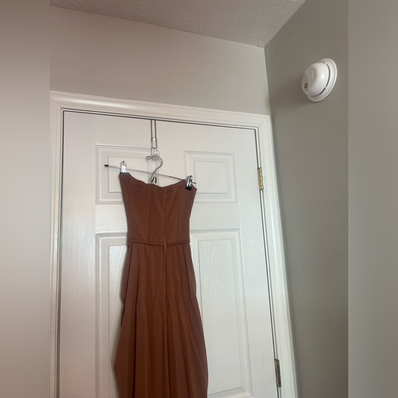 Deme by Gabriella x REVOLVE Pearl Gown in Brown - Picture 7 of 10